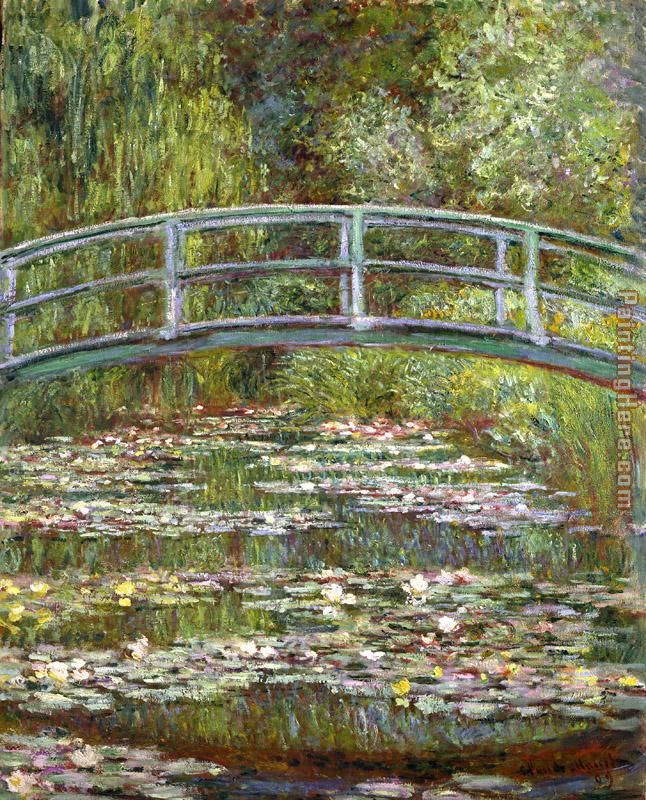 Bridge over a Pool of Water Lilies painting - Claude Monet Bridge over a Pool of Water Lilies art painting